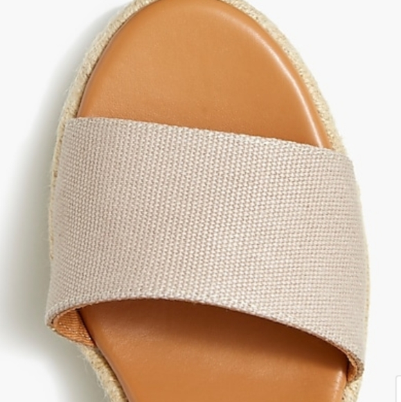 J CREW CANVAS WEDGES - Picture 4 of 5